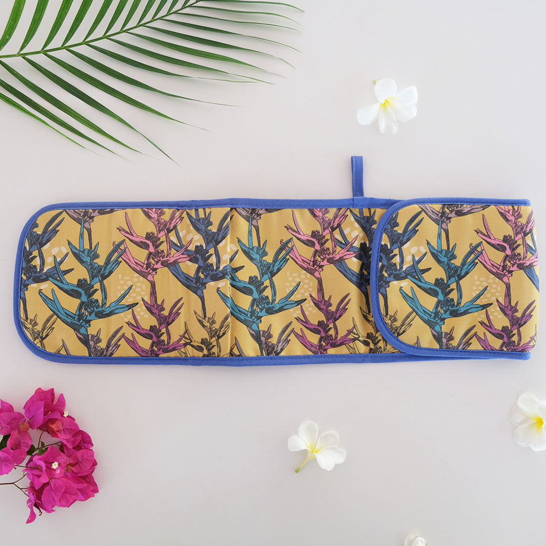 Bird of Paradise organic cotton oven glove