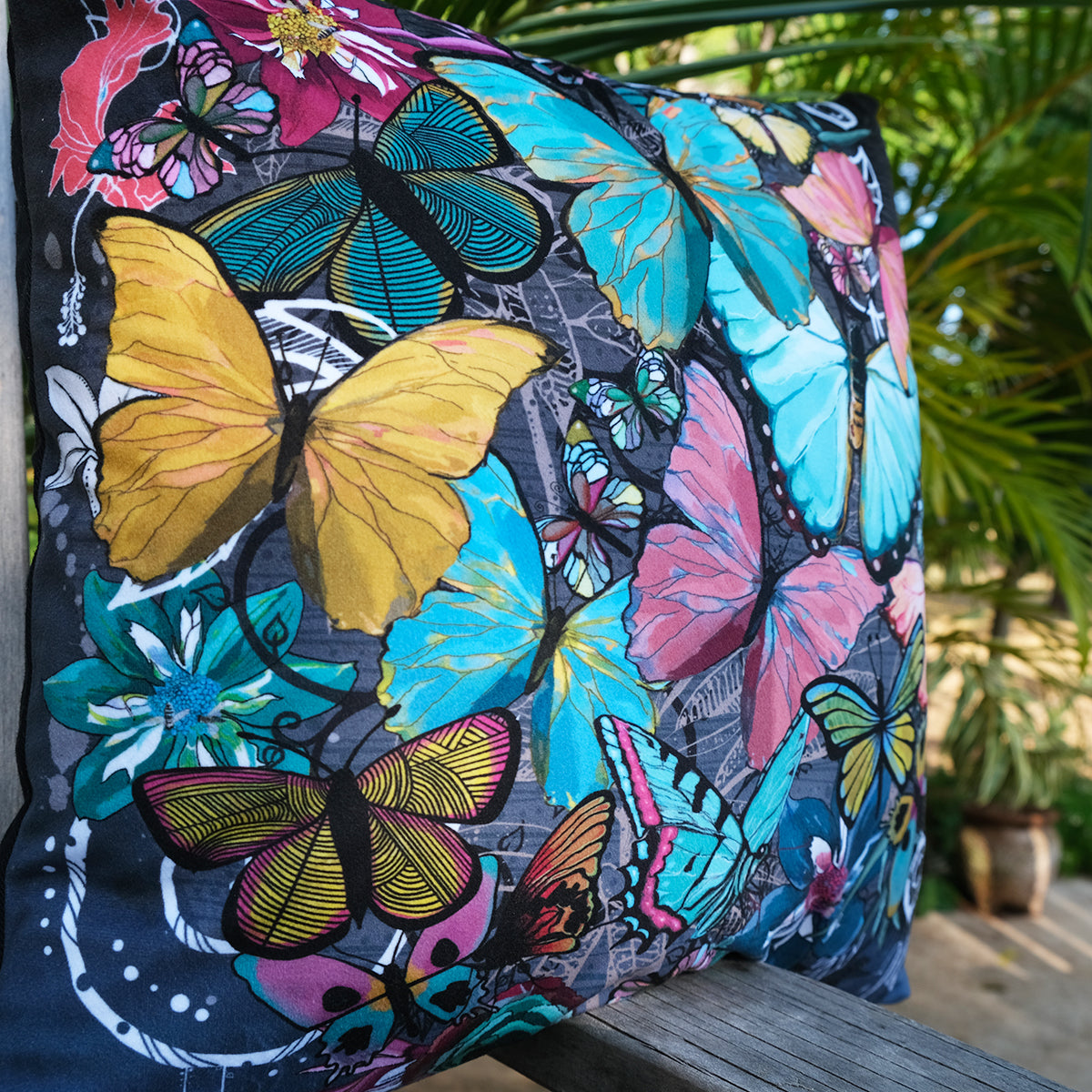 Buttersphere luxury velvet cushion