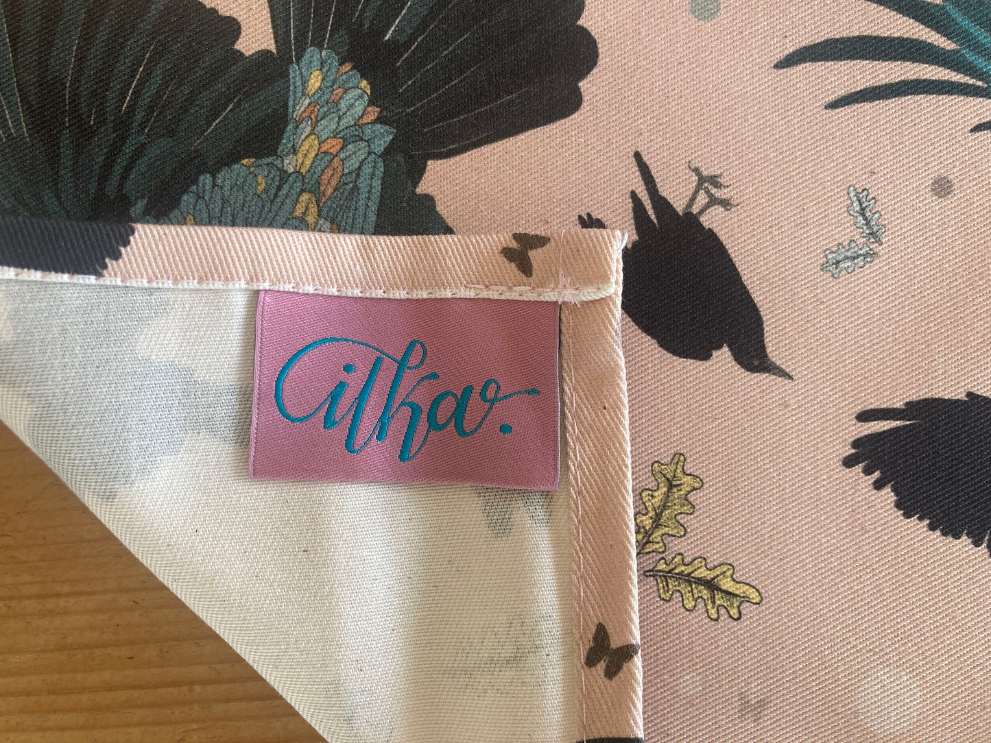 Spirit Messenger organic cotton teatowel