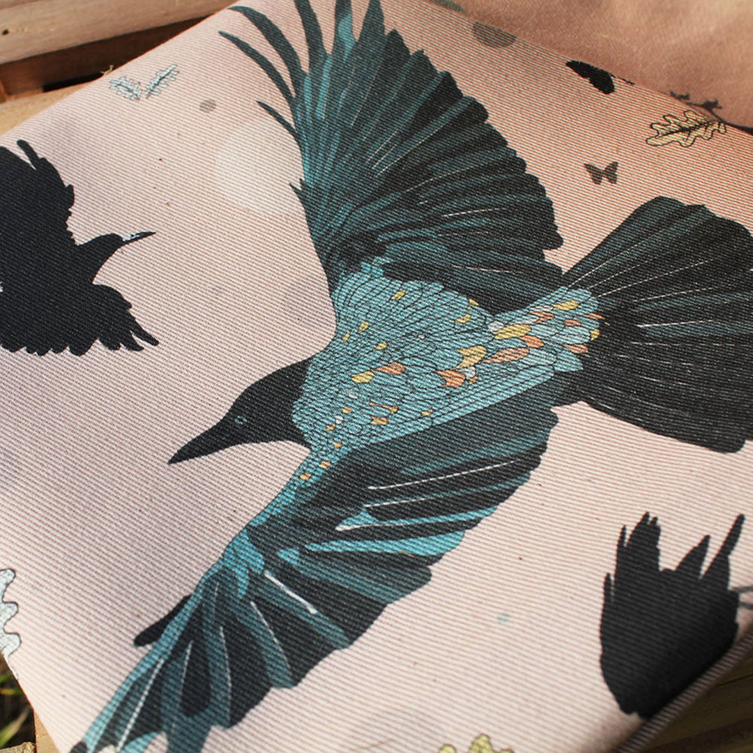 Spirit Messenger organic cotton teatowel