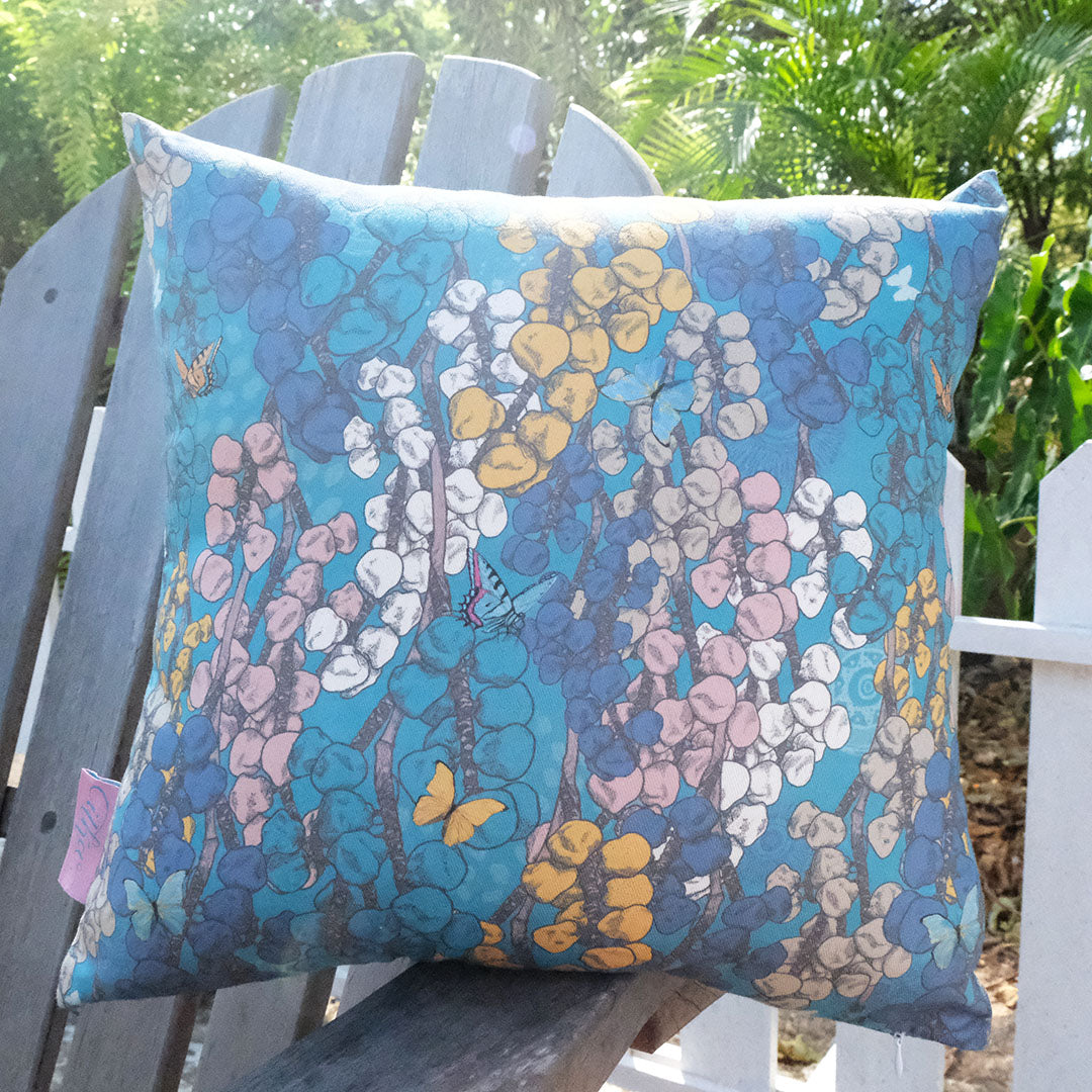 Lamu organic cotton cushion