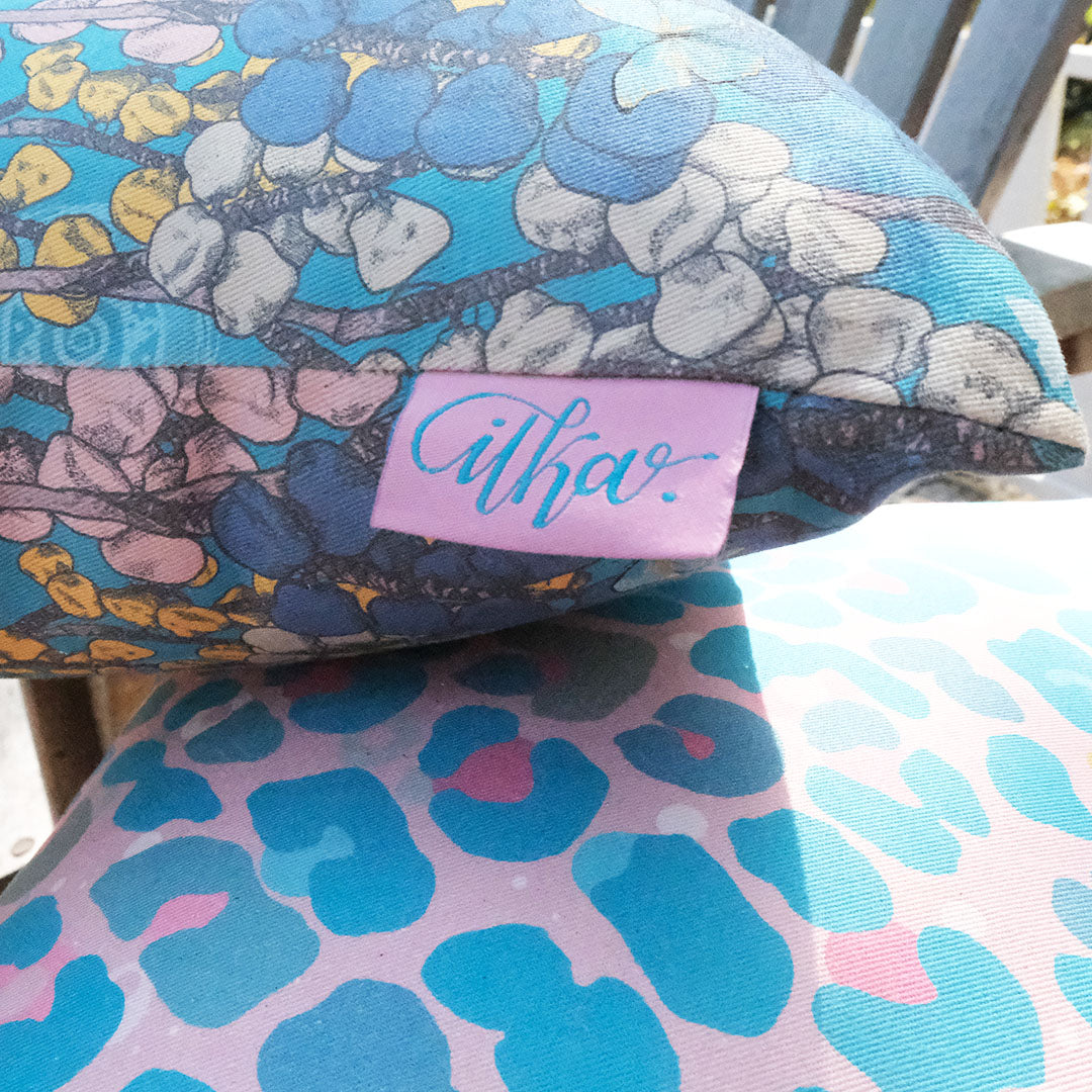 Lamu organic cotton cushion