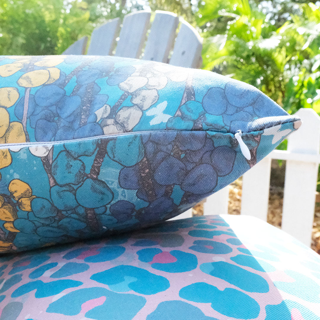Lamu organic cotton cushion