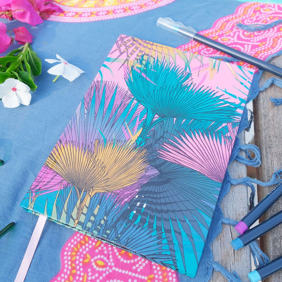 Shanzu in the Shade lined hardcover notebook journal
