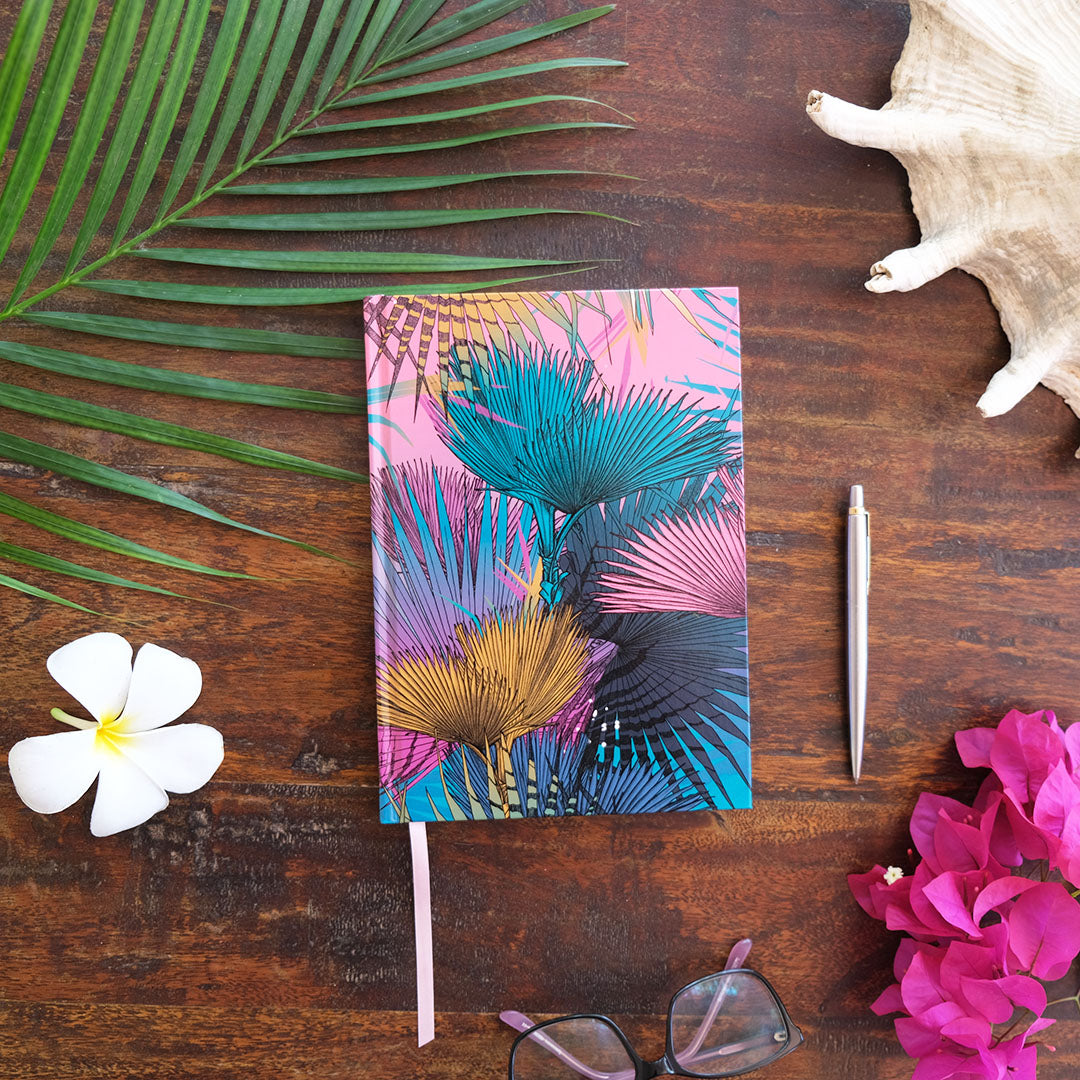 Shanzu in the Shade lined hardcover notebook journal