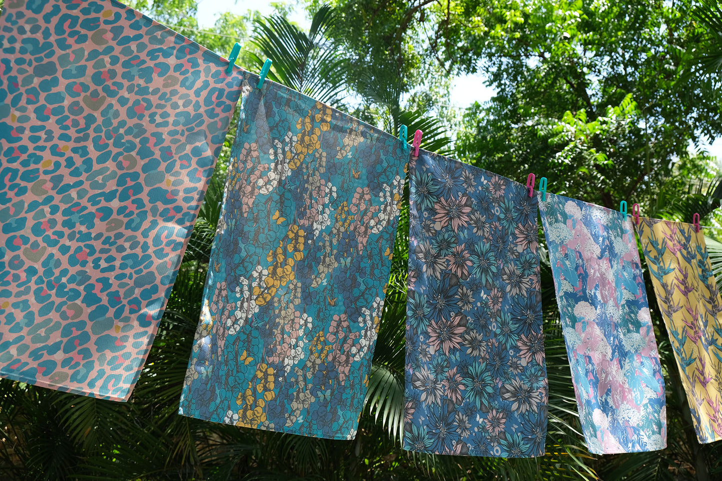 Lamu organic cotton teatowel
