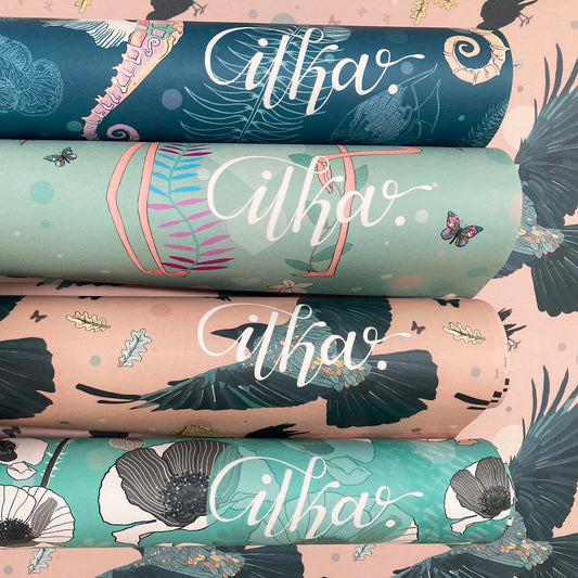 Wrapping paper bundles