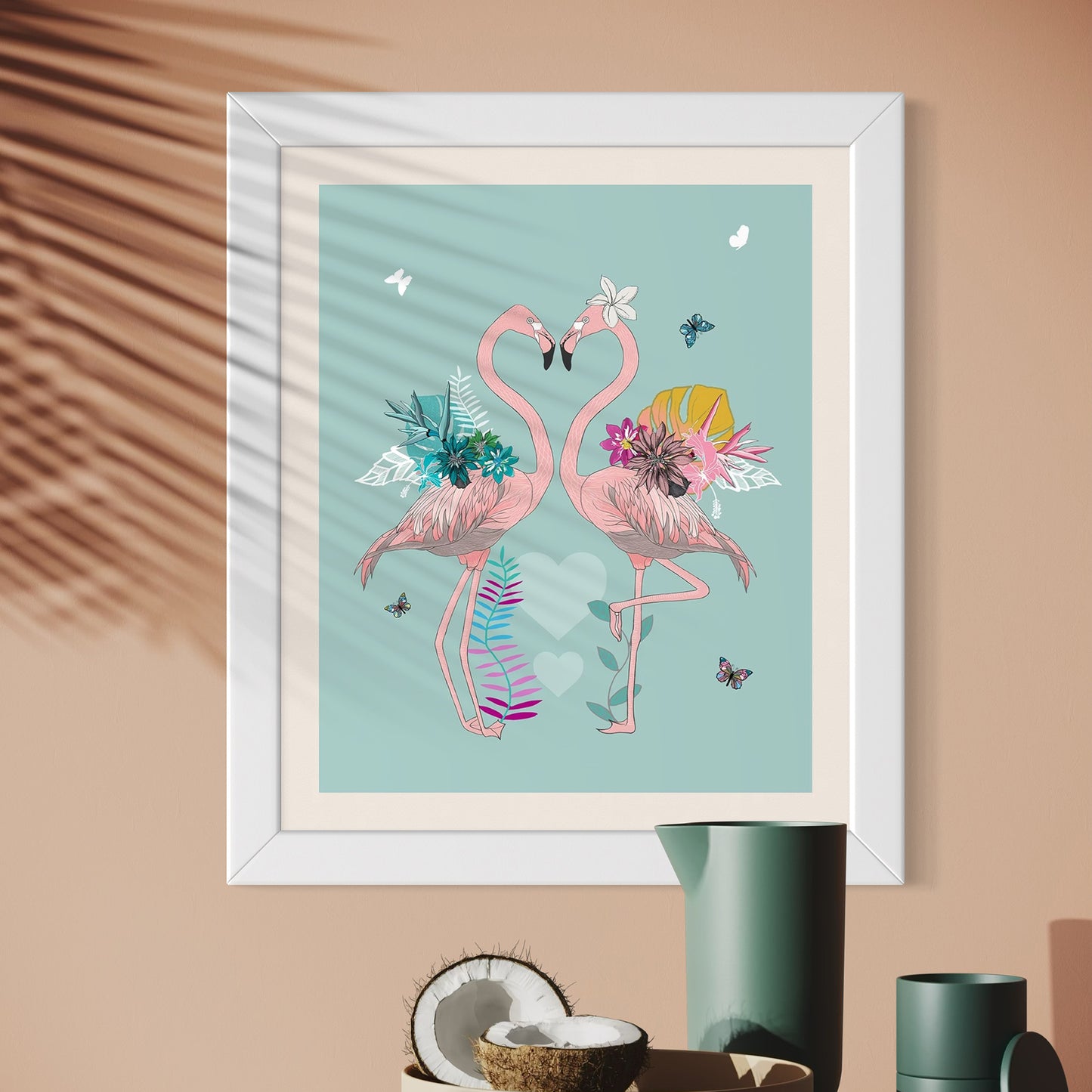 'Love Birds' 20 x 25cm print