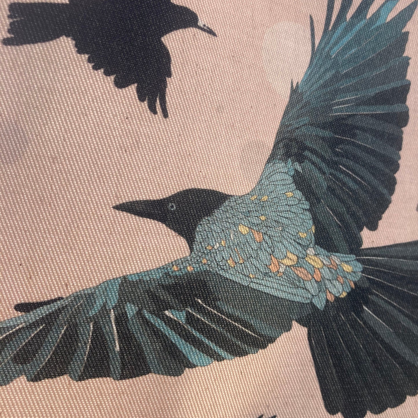 Spirit Messenger organic cotton teatowel